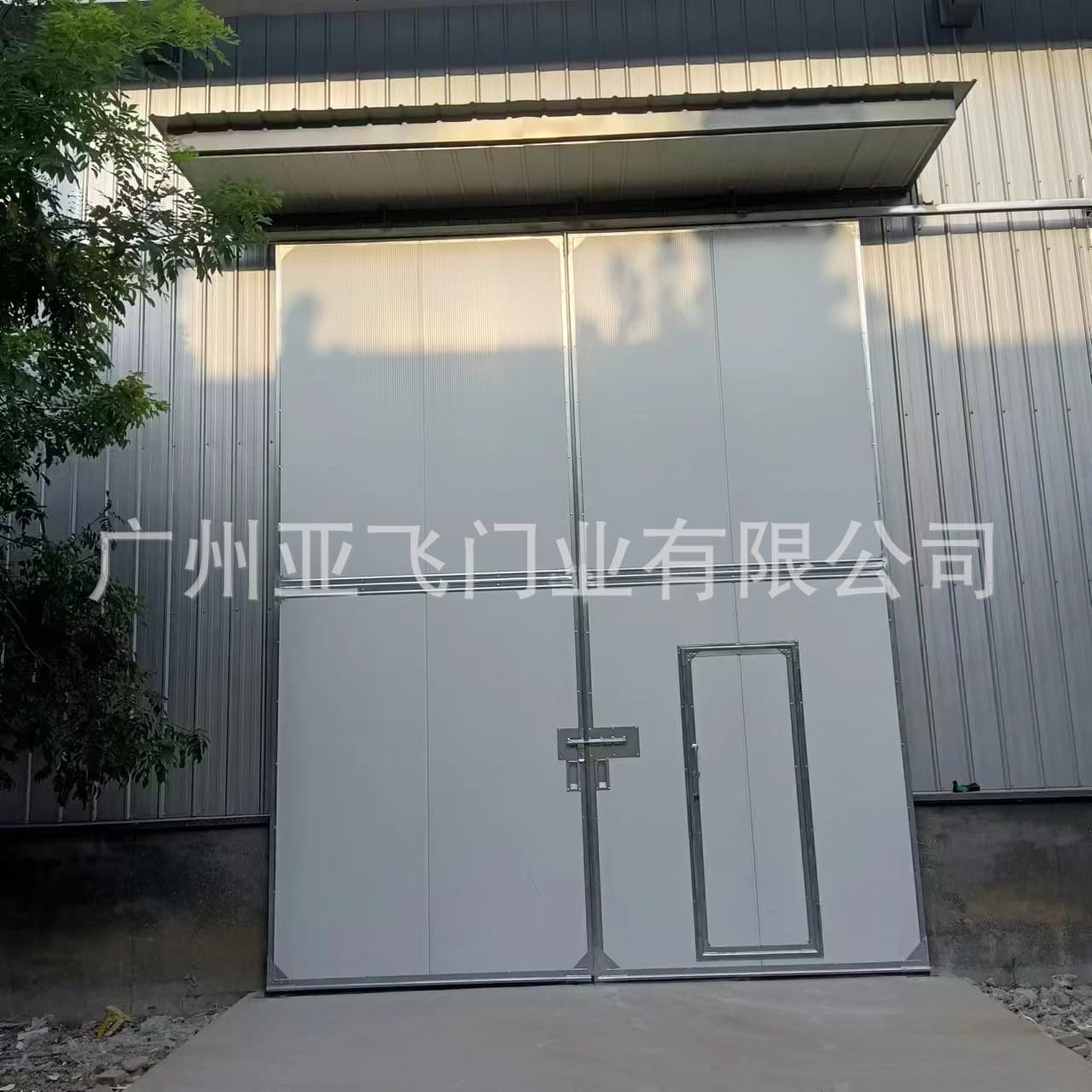 Electric sliding door, high quality and low price, good wind resistance, durable and beautiful, beautiful price, industrial sliding door