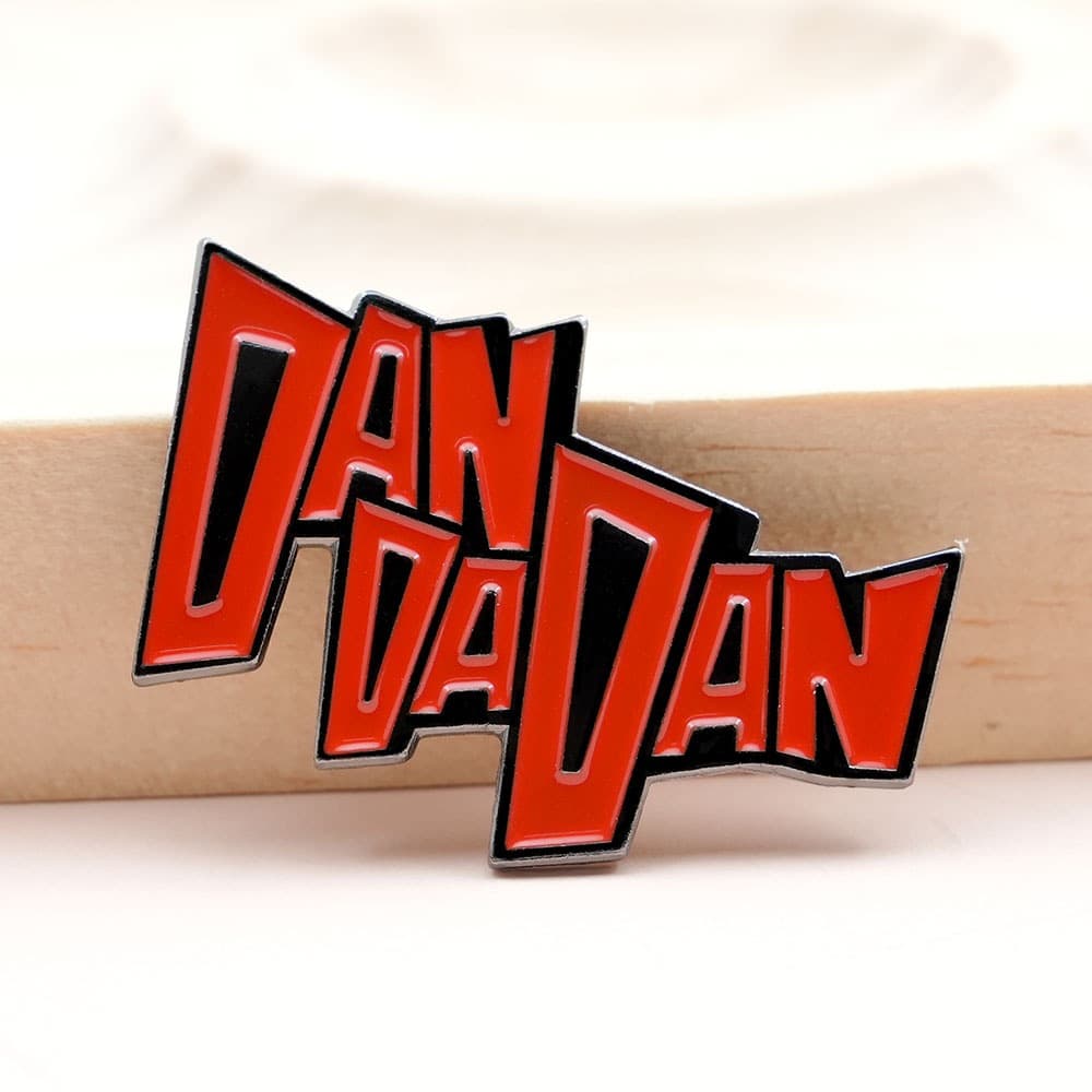 Dandadan Logo Metal Phone Sticker TV Anime Merchandise Comic Phone Sticker Cute Gift for Friends and Family