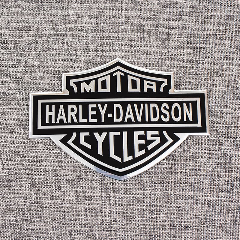 Suitable for Harley motorcycle metal logo personalized stickers body decoration decals car stickers