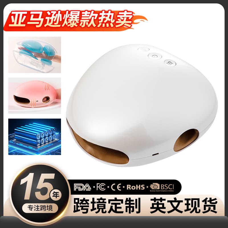 New Hand Massager Cross-border Heat Electric Smart Wireless Air Pressure Palm Finger Joint Therapy Massage Instrument