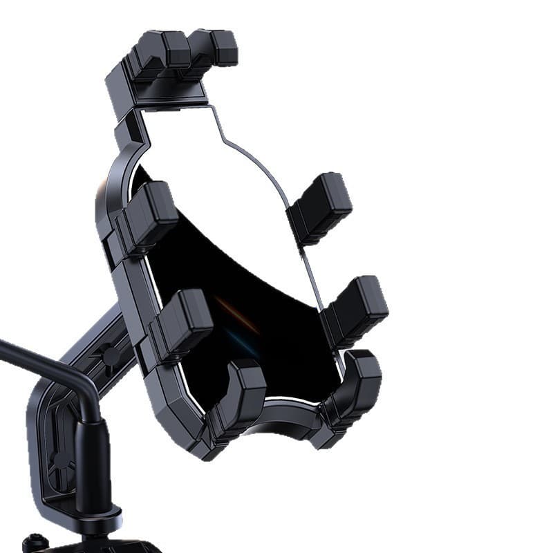 Electric vehicle mobile phone holder 2025 new battery motorcycle bicycle sunshade small helmet mobile phone holder navigation stand