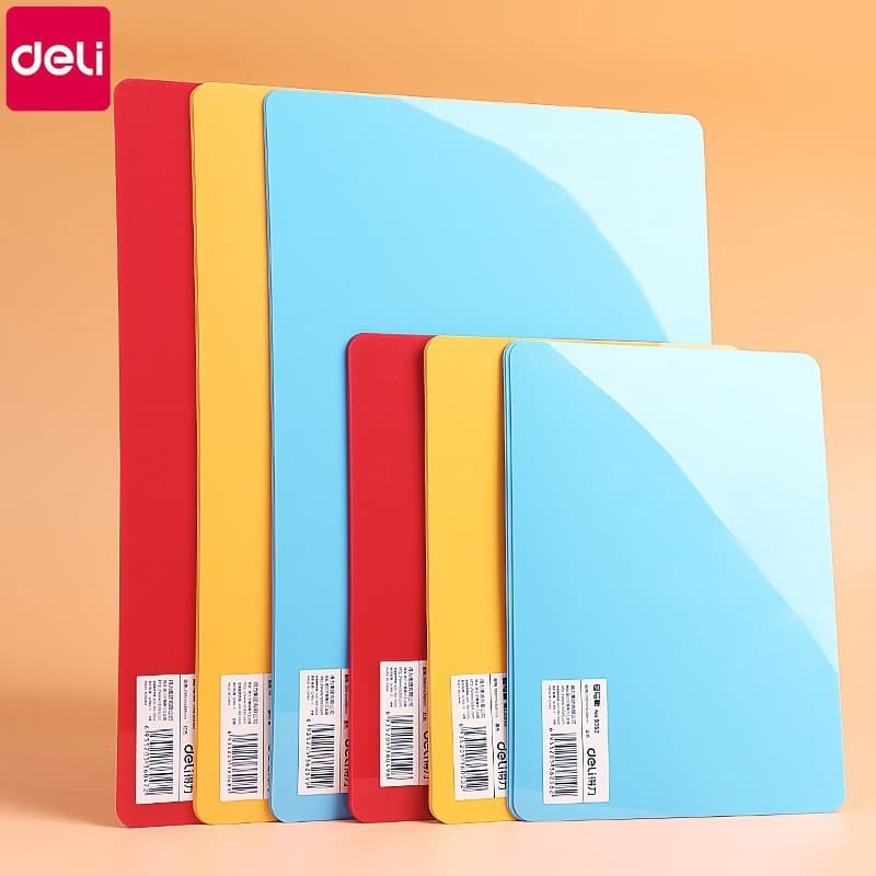 Deli Student Writing Pad A4 Children's Craft Carbon Copy Board Hard Journal Specific PP Exam Plastic A5 Wholesale