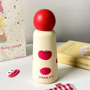 2025 Trendy New Cute Large Capacity Student 316 Stainless Steel Insulated Portable Water Bottle for Girls