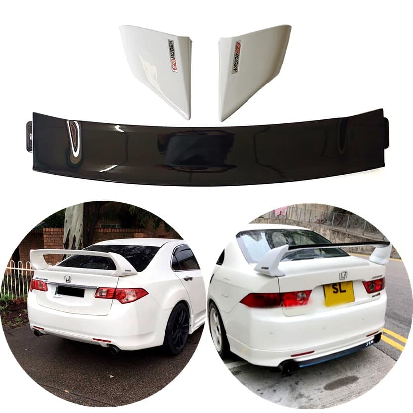 For 2008-2013 Honda Accord ABS FD2 Spoiler Accord Car Trunk Lid Rear Wing