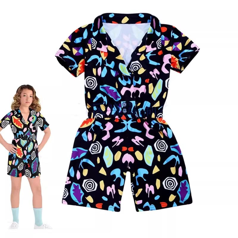 Stranger Things Season 3 Halloween Cosplay Costume for Kids Christmas Outfit