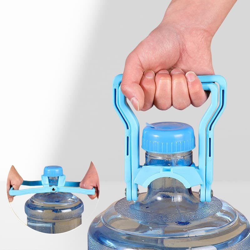Water-carrying artifact portable ring large bucket water handle barreled water mineral spring pure water bucket household labor-saving portable clip handle
