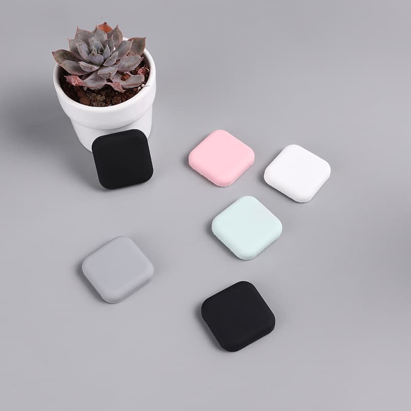 Door handle anti-collision sticker silicone anti-collision pad door rear refrigerator door stopper door holder bedhead home daily set