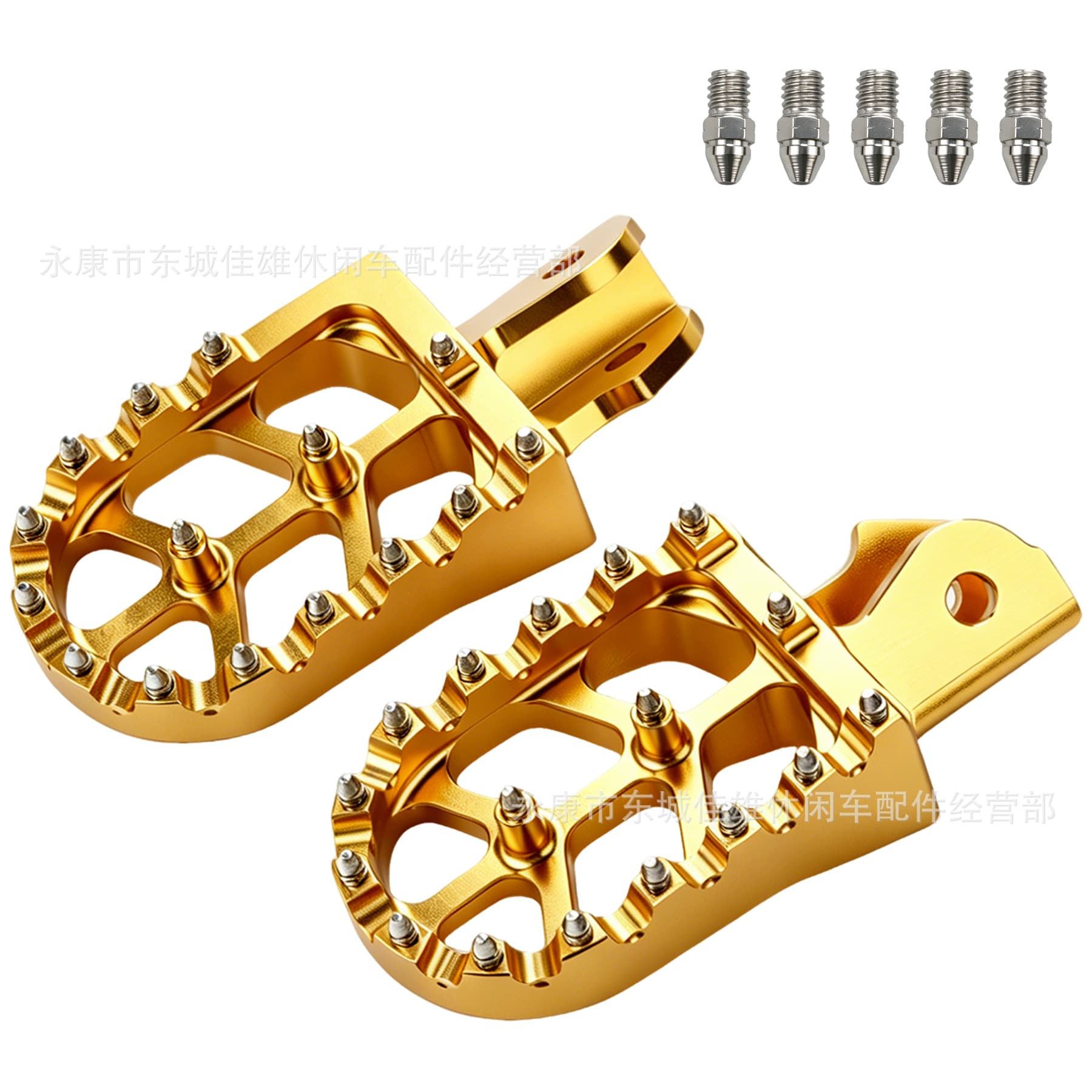 [Special Price] CNC Aluminum Alloy Foot Pegs for SurRon Light Bee Electric Off-Road Motorcycle Modification Accessories