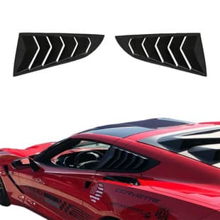 Triangular Louver Modification Decoration for 2014-2019 Chevrolet Corvette C7