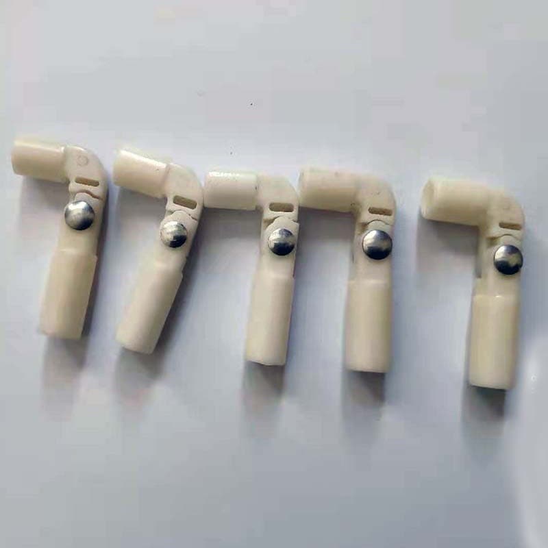 Viral Foldable Mosquito Net Connector, 7.9mm Net Frame Elbow, ABS Adjustable Two-Way Joint