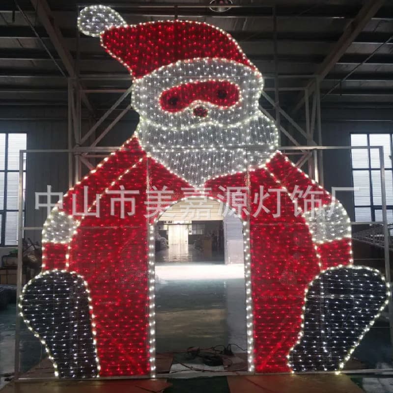 Festival Street Light Pole Decoration Overhead Lighting Holiday Motif Lighting Factory