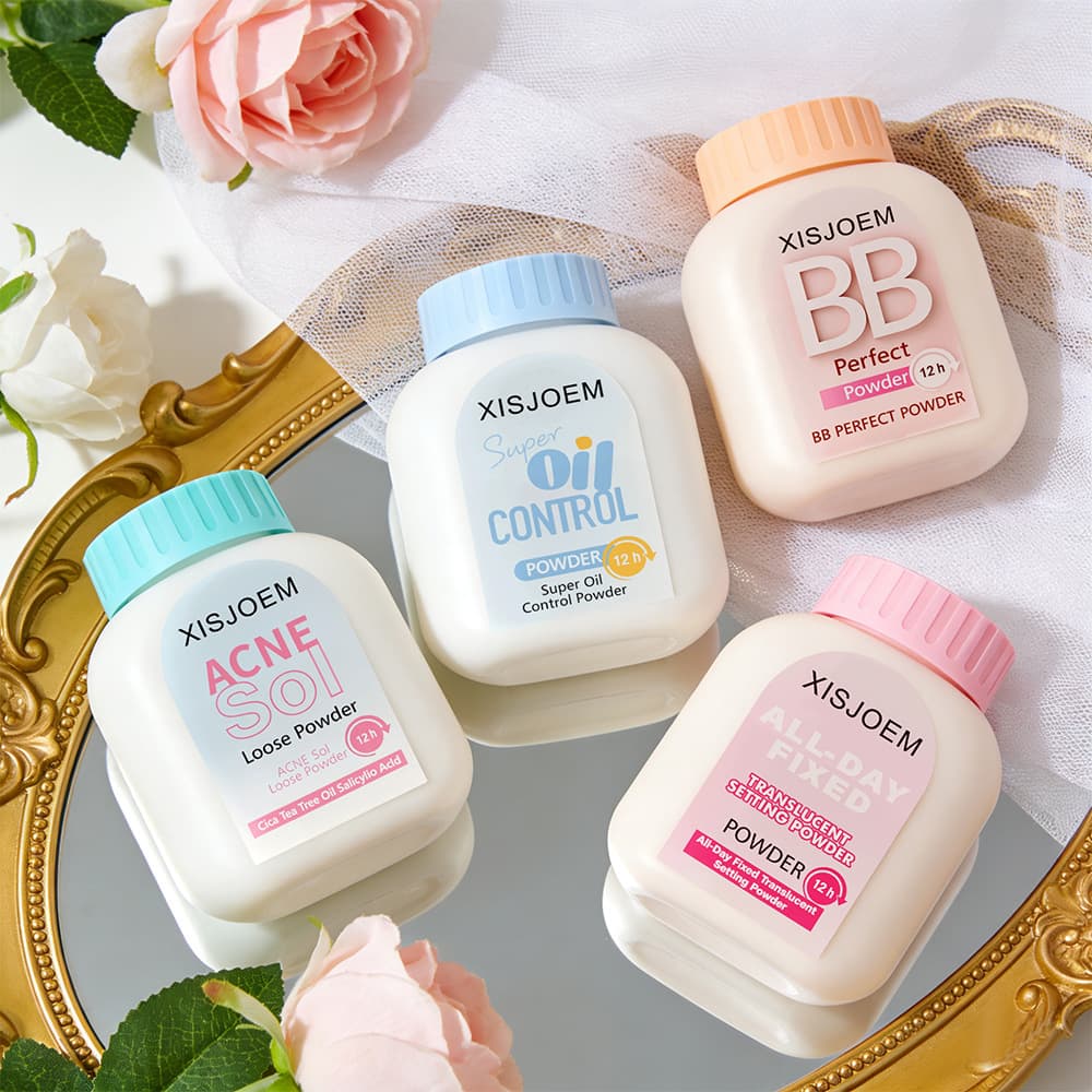 Loose Powder Moisturizing Oil Control Long-lasting Setting Brightening Powder Pearl Powder BB Powder Fine Waterproof Sweatproof Setting Powder