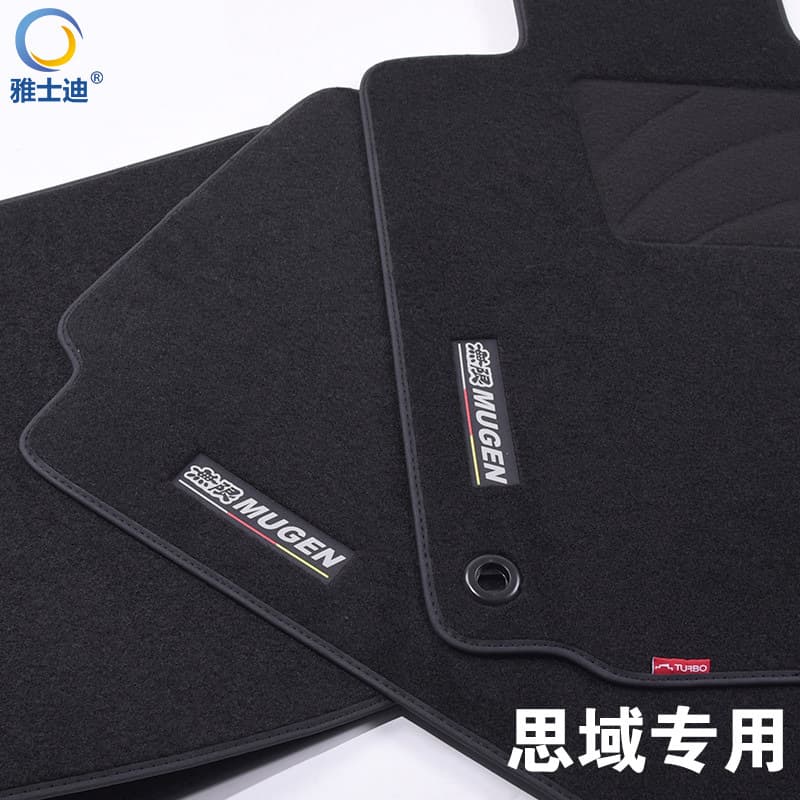 Cross-border wholesale Honda Civic car floor mats, original buckle anti-slip, compatible with new and old models, plush carpet, eco-friendly material