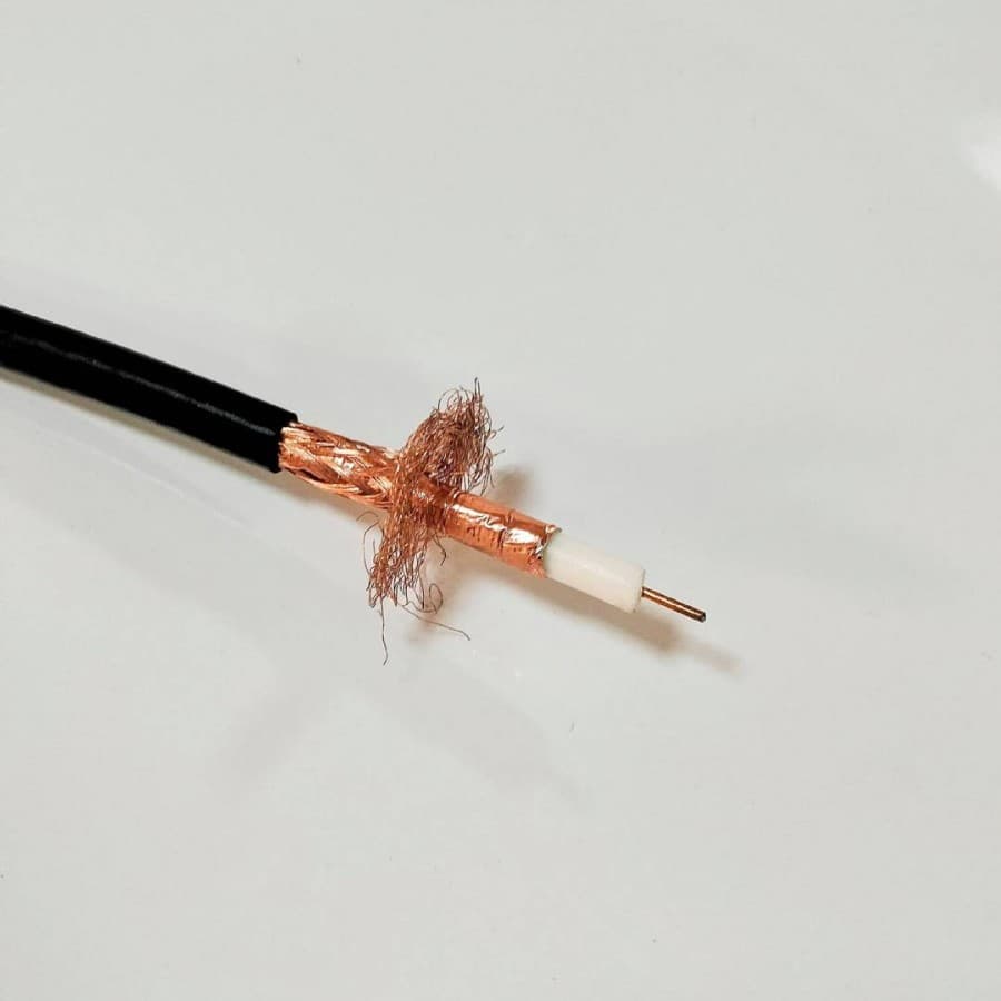 Factory Direct Coaxial Cable RG6 Copper Clad Steel Satellite TV Cable CCTV Cable RF Cable RG6