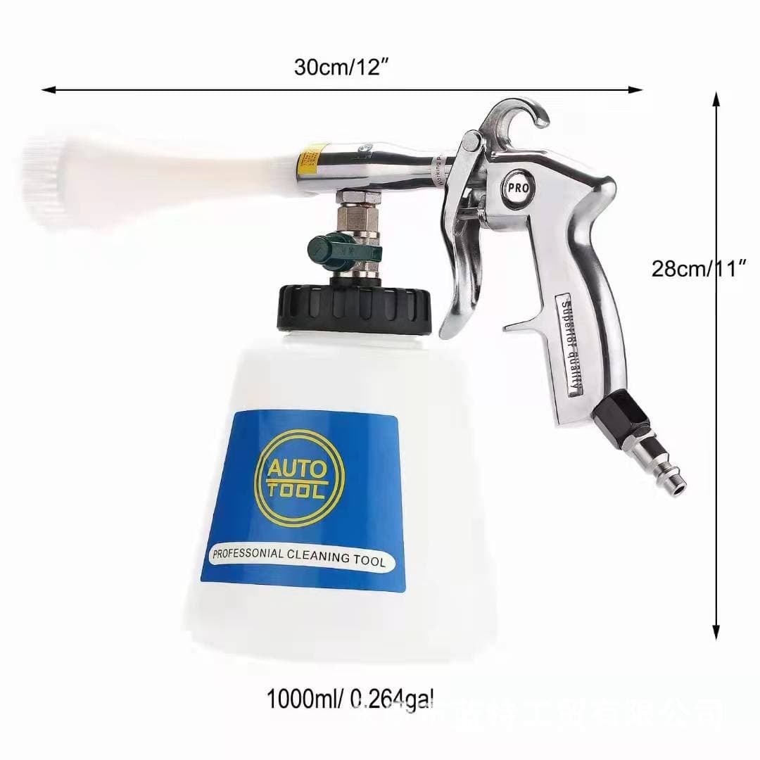 Tornado Interior Cleaning Gun Car Wash Spray Bottle Auto Detailing Shop Pneumatic Tool Ceiling Engine Bay Spray Gun