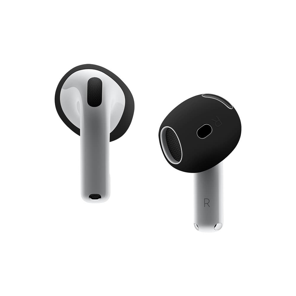 Factory-fit AirPods 4 Ear Tips Silicone Anti-Slip Anti-Dirt Apple 4th Gen Ultra-Thin Earbud Covers Headphone Protective Case