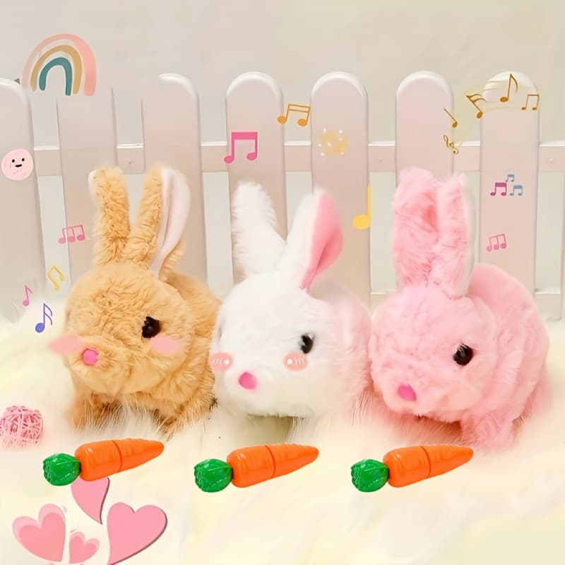 2026 New Cross-Border Shipping Rabbit Pet Glowing Ears Jumping Style Cross-Border Shipping