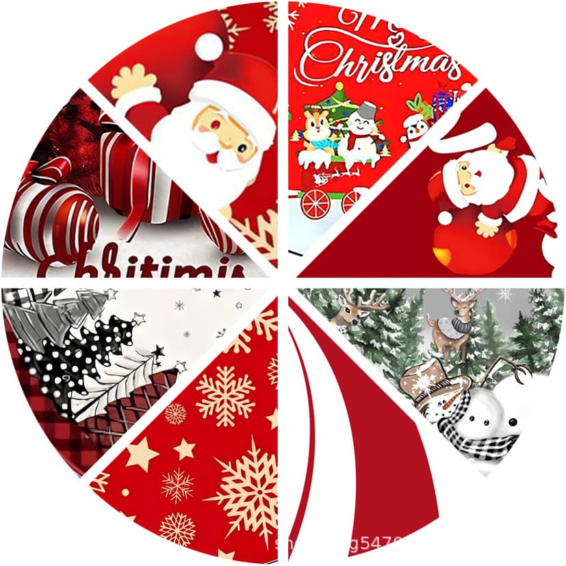 Custom Specialized Christmas Decorations, Print Any Image, Customizable with Provided Design