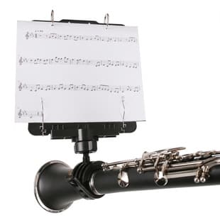 Clarinet Marching Lyre Sheet Music Holder Black Clarinet Lyre