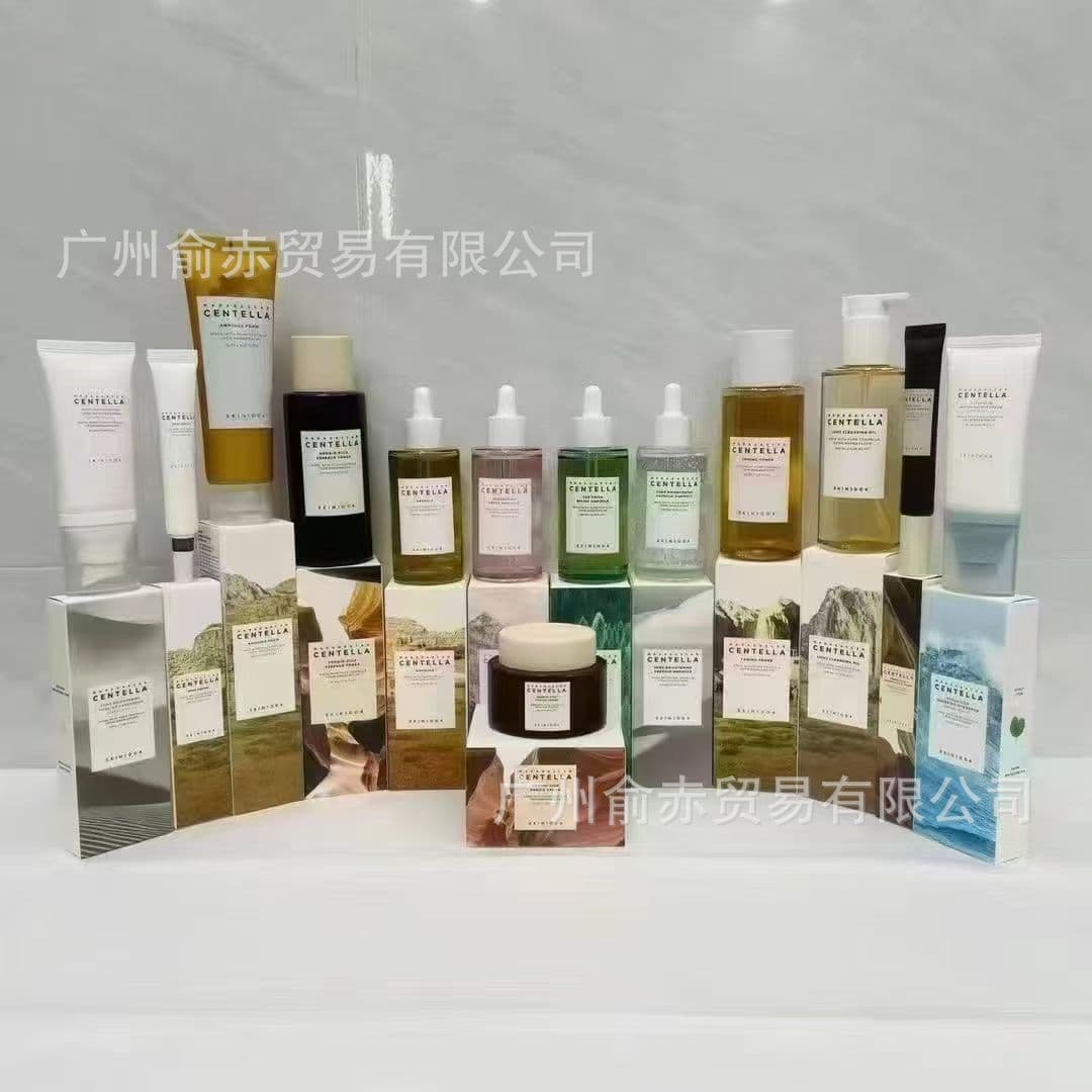 Cross-border Korean SKIN1004 Skin Care Angel Centella Asiatica Cream Hydrating Moisturizing Essence Toner Facial Cleanser