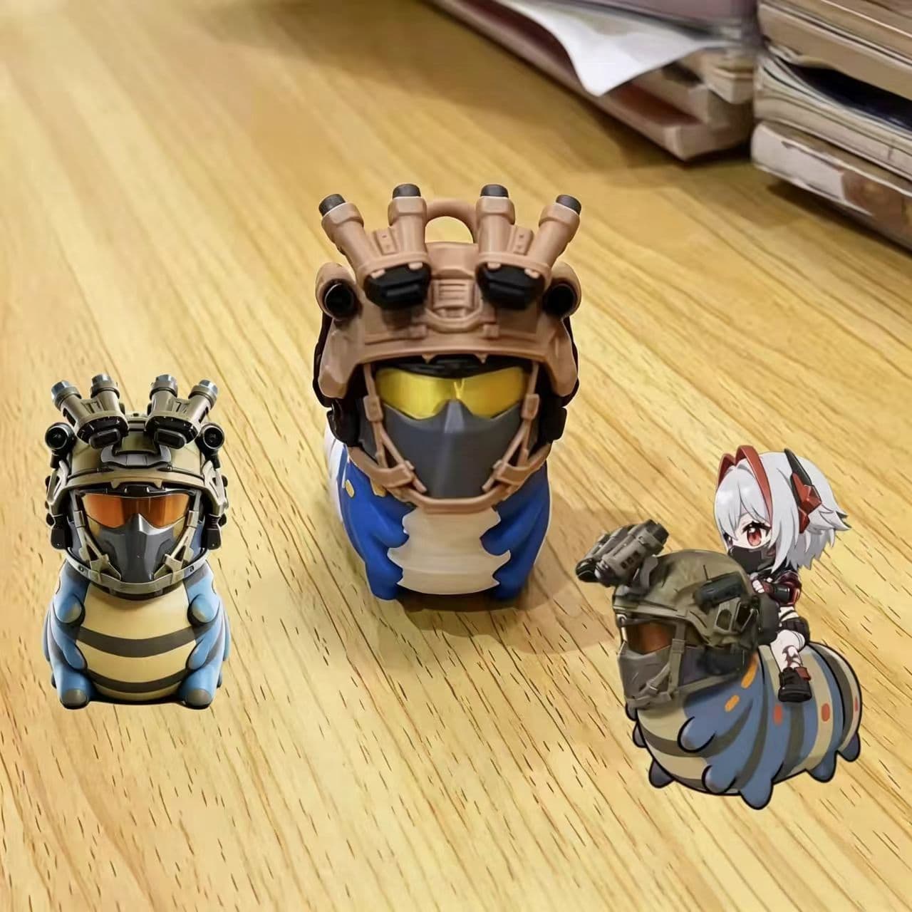 Popular game WeChat peripheral detachable model toy abstract dragon doll desktop ornament plump little bug