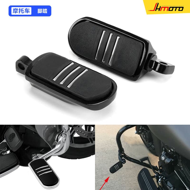 Universal Motorcycle Modification Accessories Harley Front and Rear Universal Modified Foot Pegs Harley Fat Boy Foot Pegs