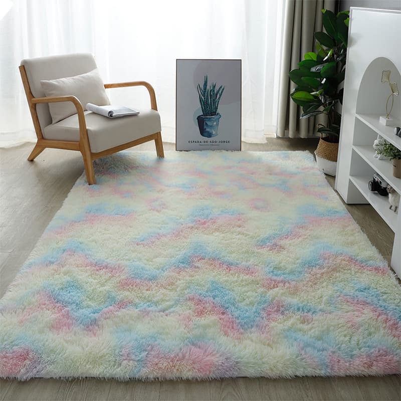 Bedroom bedside carpet, home living room, sofa, coffee table, carpet, bay window mat, bedside non-slip floor mat, foot mat
