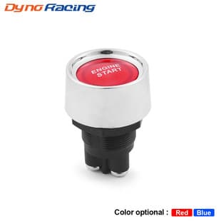 50A Car Start Engine Push Button Switch 12V One-Key Start Ignition Switch LED Light Switch 3-Pin
