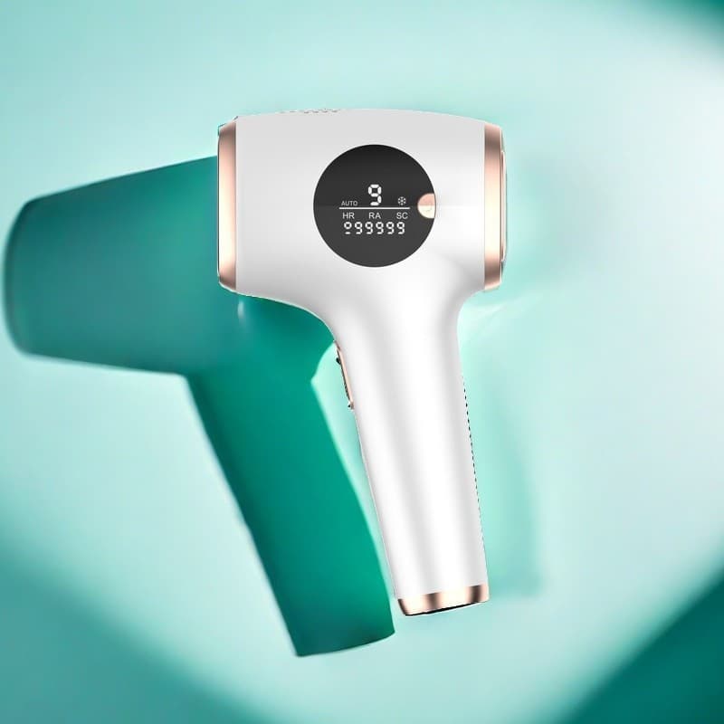 Factory direct handheld home beauty ice-cooling hair removal portable ice-sensation shaver laser full-body ice-cooling epilator.