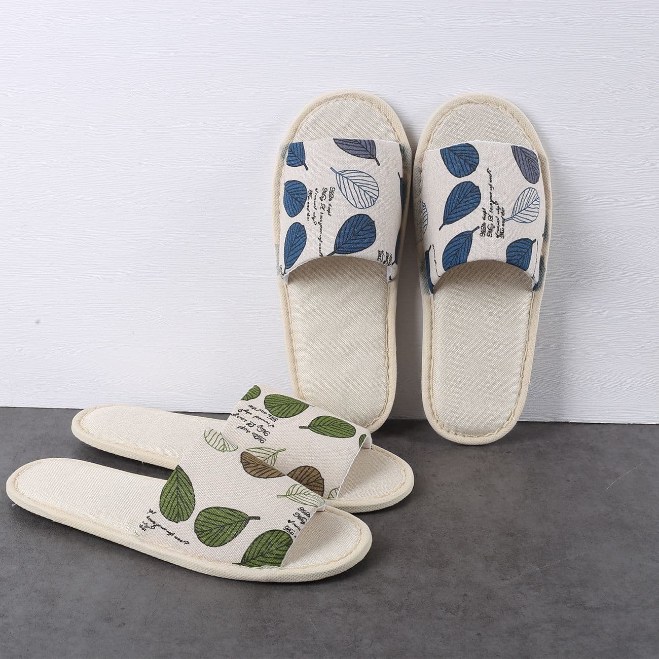 Hotel B&B guesthouse linen disposable slippers for hospitality home travel club portable men and women thickened bottom summer