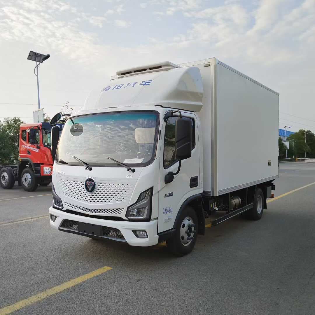 Foton Aumark New Energy Box Van Pure Electric 4.2m Refrigerated Truck Cold Chain Transport Vehicle