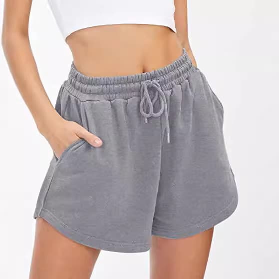 European and American cross-border Amazon 24 women's sports shorts summer casual comfortable casual shorts available with graphic embroidery printing