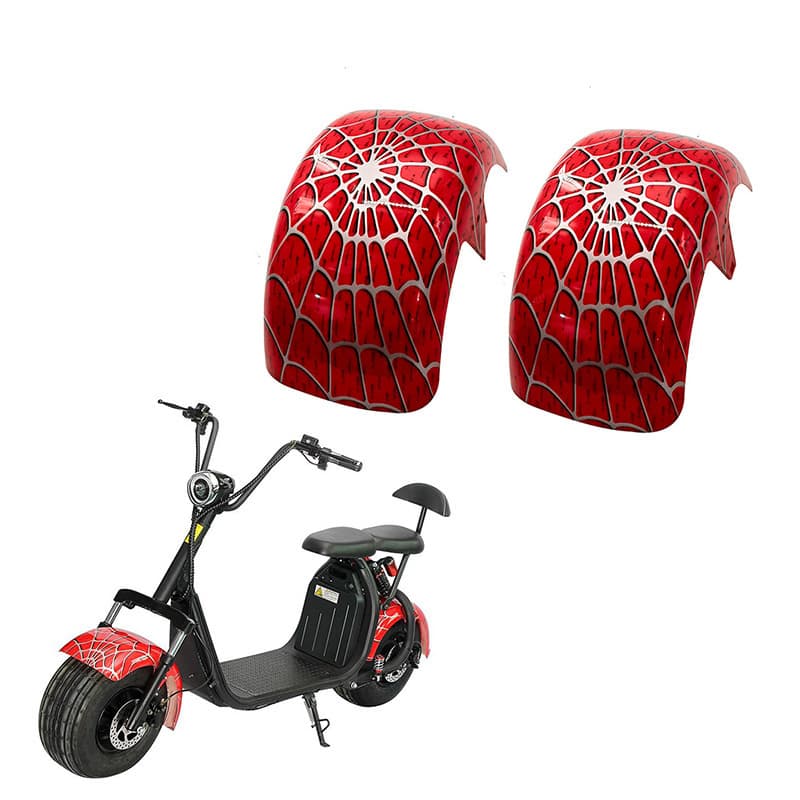 Harley electric vehicle plastic body parts front and rear fenders compatible with 18x9.50-8 225/55-8 tire accessories