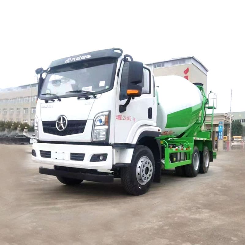 Import and Export Mixer Truck Cement Tanker 14 Cubic Meter Mixer Truck Dayun Dongfeng Concrete Transport Vehicle