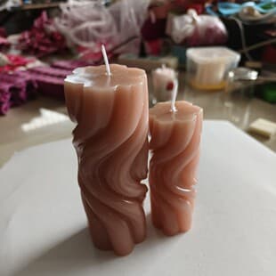 Water Ripple Candle Colorful Wholesale Party Ambiance Decoration Supplies Factory Scented Creative Pillar Candle