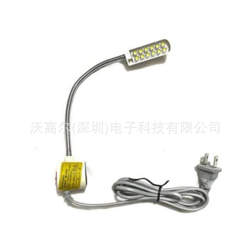 12 lamp beads, LED sewing machine lights, flat car lights with magnets, American and European standard work lights