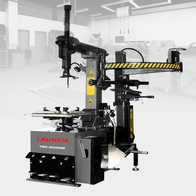 Launch TWC-502RMB Automotive Tire Demounting Remover, Automotive Tire Demounting Machine, Rear Tilt Wheel Removal Repair Machine