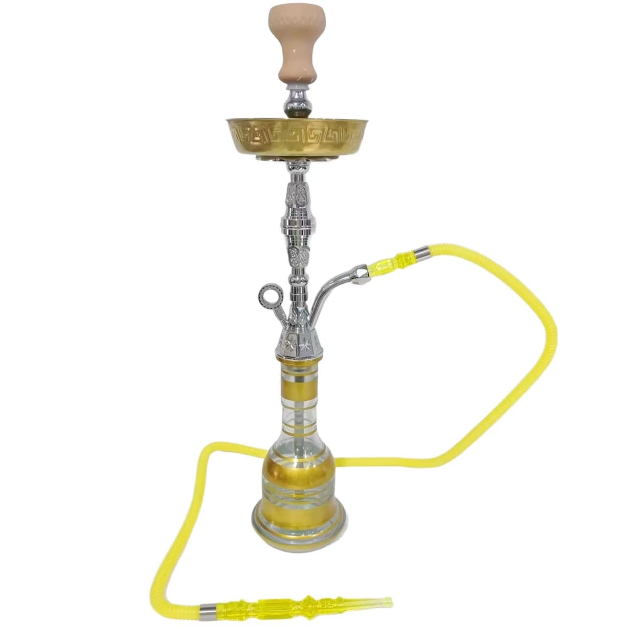 Customizable Cross-Border Source Portable Arabic Hookah Set with Images, Large Zinc Alloy Hookah