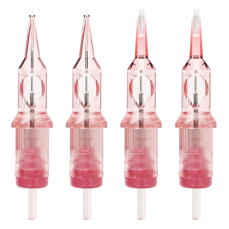 Pink Tattoo Full Throw Machine Special Needle Eyebrow Tattoo Fog European Lip Current Instrument Universal Integrated Needle