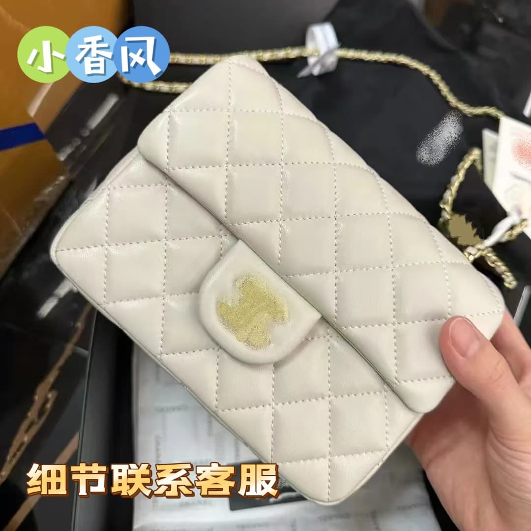2025 New Women's Small Square Bag Trendy Versatile Mini Bag Chain Crossbody Shoulder Bag Fashionable Chic Style