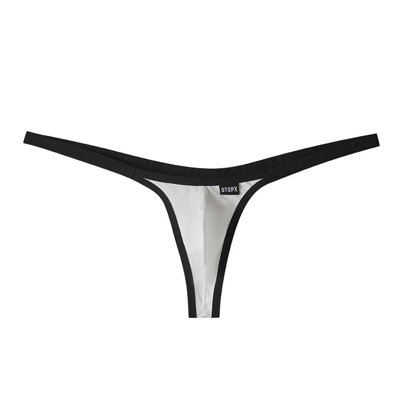Zhongshan Men's Seamless Sexy T-back Thong David Doctor Personality Apollo Gay Underwear