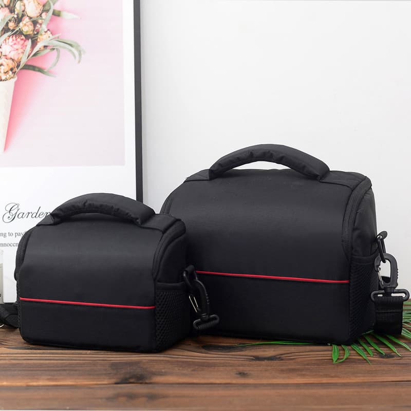 Factory Supply Camera Bag for Canon DSLR 700D, Shoulder Photography Bag for Mirrorless and Long-Zoom Camera Storage