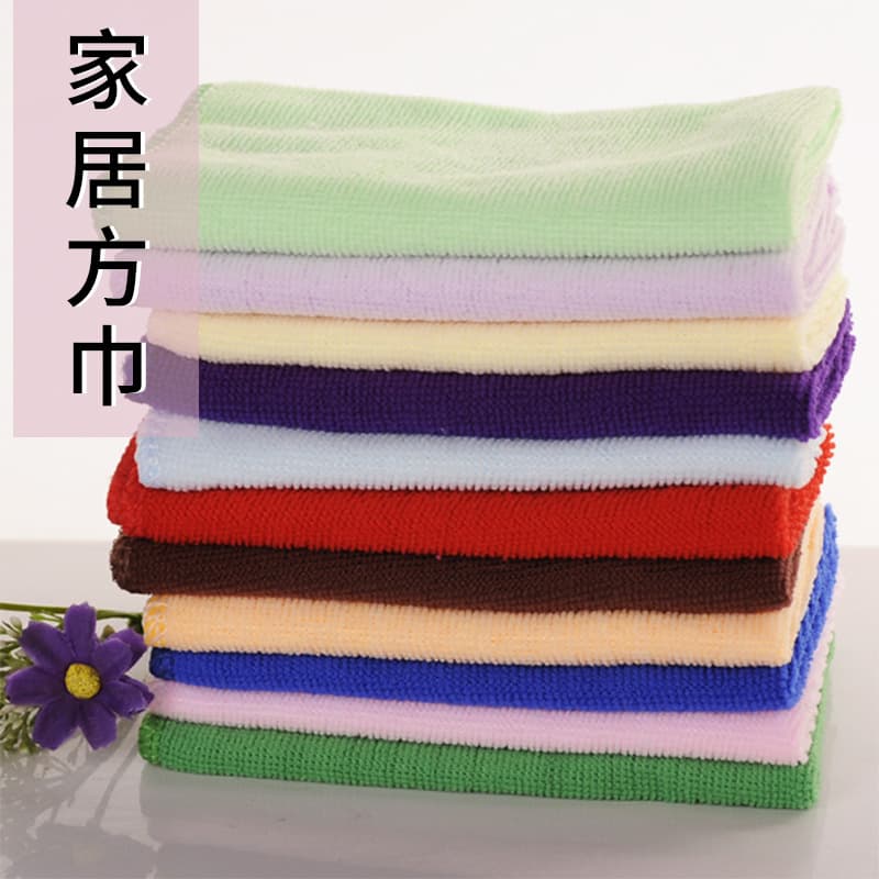 Household Small Square Towels, Specialized Cleaning Towels for Housekeeping, Bulk Furniture Cleaning, General Cleaning, Hand Towels, Kitchen Cloths
