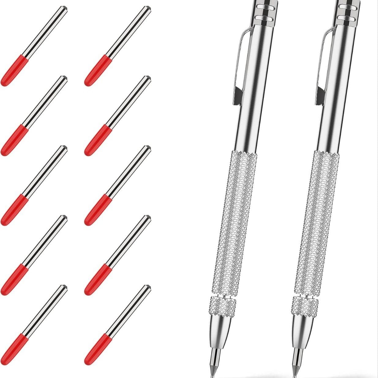 Replaceable needle strong magnetic scribe, tungsten steel scribe, ceramic glass cutter marking pen, alloy marble pen, professional.