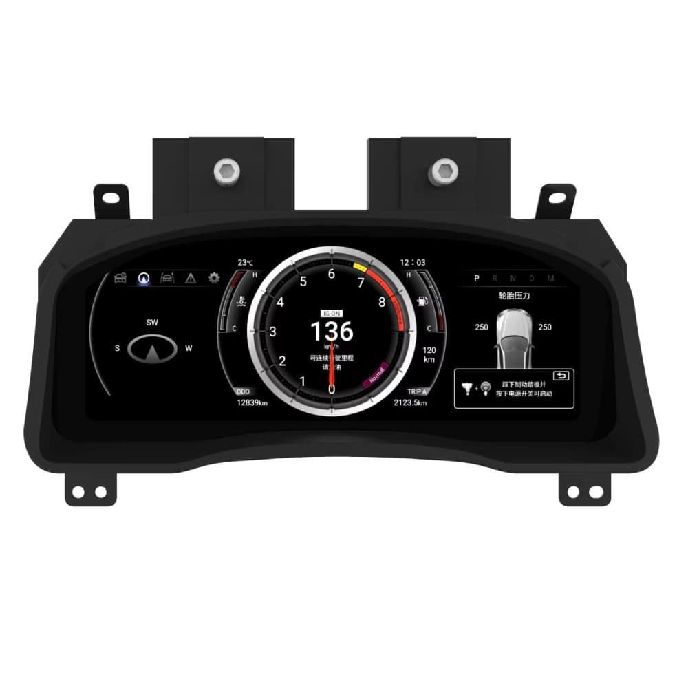 Suitable for non-destructive installation of 2004 Toyota Prado Prado domineering intelligent multi-function LCD instrument panel