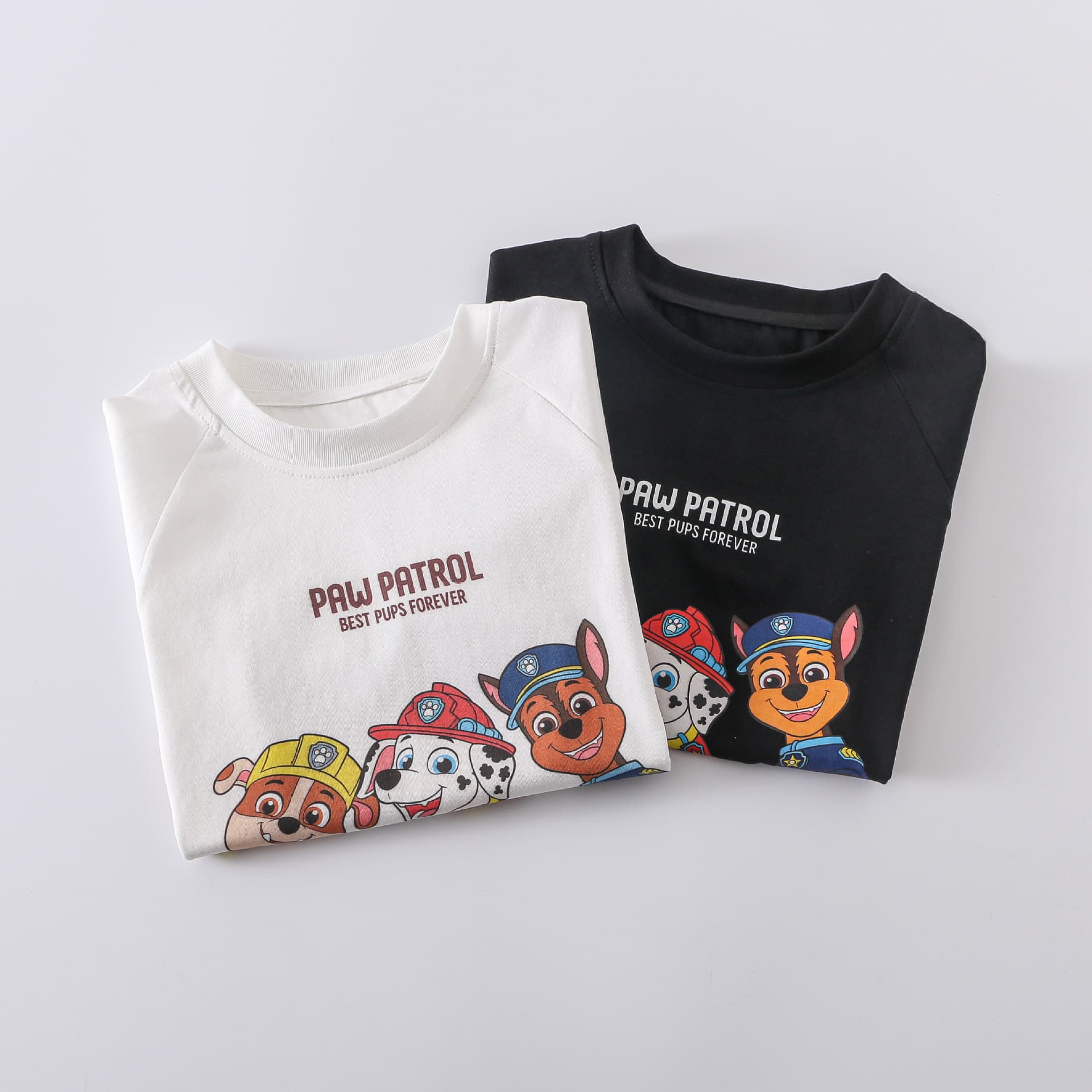 2026 Cross-border Kids Cartoon Cotton Paw Patrol T-Shirt New Summer Short Sleeve for Boys and Girls