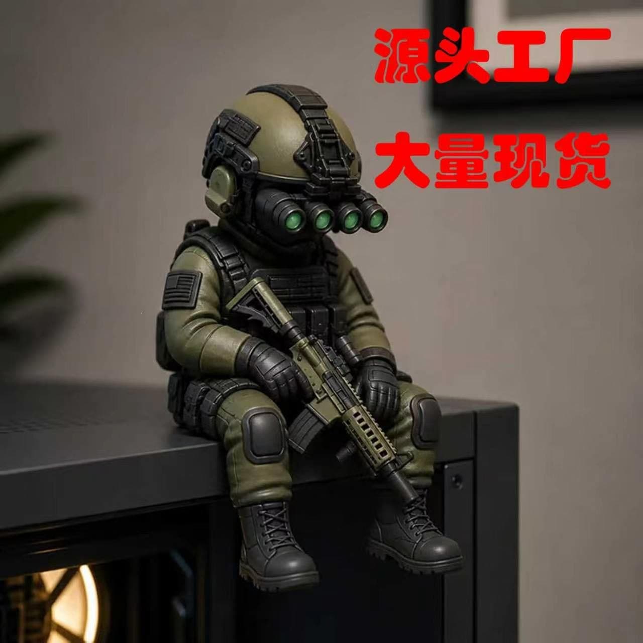 New Cross-border Tactical Mini Soldier Figurine