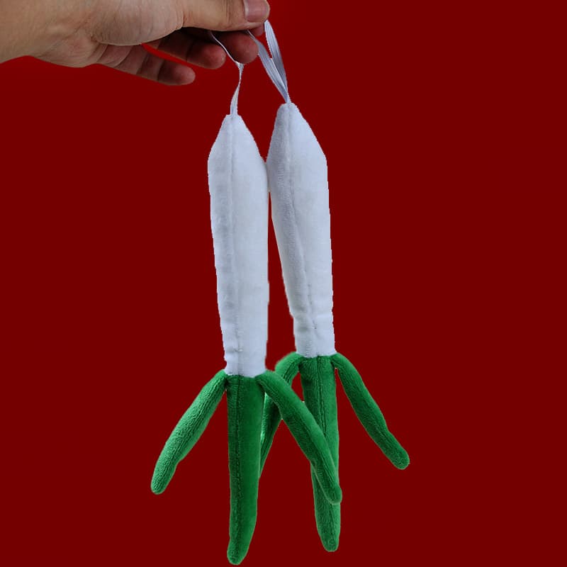 Plush scallions, Chinese-style baby first-year banquet, birthday arrangements, week-grabbing supplies, onion door ceremony, smart door decorations