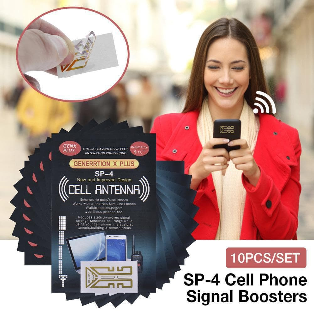 Cross-Border Mobile Phone Signal Enhancement Sticker, External Antenna Signal Amplifier for Android Phones