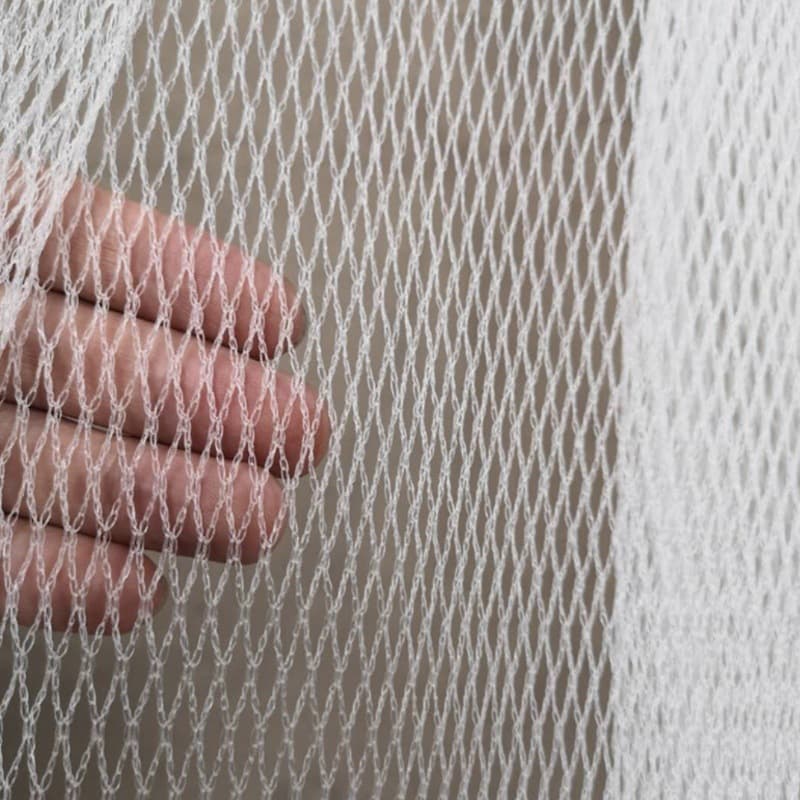 Yihaomei Brand Cross-border Supply Double-line Polyethylene Woven Black Hail Net Mountain Orchard Hail Net